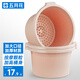 五月花泡腳桶加深24cm洗腳桶家用足浴桶洗腳泡腳盆塑料盆水桶