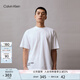 Calvin Klein Jeans夏季男士時(shí)尚ck炫彩涂鴉字母印花純棉短袖T恤ZM02801 YAF-月光白 L