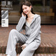 香影灰色衛衣外套女2026春季新款休閑運動(dòng)服長(cháng)袖拉鏈短款連帽上衣 中灰 M 160/84A/95-110斤