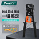 寶工（Pro'sKit）  CP-376E 6P/8P雙口鐵柄網(wǎng)絡(luò)壓線鉗網(wǎng)線鉗子壓接鉗