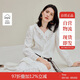 茵曼純棉甜美花邊刺繡白色襯衫2025秋女裝新款長(zhǎng)袖襯衣 云朵白 S