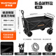 WHOTMAN戶(hù)外露營(yíng)車(chē)營(yíng)地拖車(chē)折疊超大野營(yíng)手拉車(chē)便攜擺攤小推車(chē)拉車(chē)野餐車(chē)
