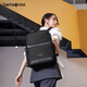 新秀麗（Samsonite）書(shū)包女士雙肩包14英寸電腦包背包NS5黑色送女友禮物