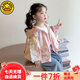 G.DUCKKIDS小黃鴨女童外套春秋洋氣一歲寶寶衣服兒童裝小女孩夾克連帽上衣 粉色 100 cm