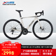 喜德盛（xds）公路車25-AD300油碟UCI車架2x10速中空一體牙盤桶軸車白蛇480MM