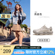 駱駝（CAMEL）【花生鞋】戶外休閑鞋2025春季新款透氣網(wǎng)面放風(fēng)情侶時尚運動鞋女 G25S171012B 燕麥色 女款 37