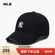 MLB帽子男女軟頂棒球帽虞書欣明星同款運動鴨舌帽3ACP7701N-50BKS-F