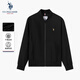 U.S. POLO ASSN.外套男秋季商務(wù)休閑棒球領(lǐng)夾克男士高端防風(fēng)通勤上衣