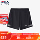 FILA【涼感功能】斐樂(lè)童裝兒童短褲2025年夏季女中大童褲子潮