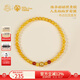 布達拉宮蜜蠟手串925銀六字真言南紅轉(zhuǎn)運珠琥珀手鏈女小米珠盤玩七夕禮物 蜜蠟六字真言手串