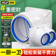 沐唯（muvi）油煙機煙道止逆閥衛(wèi)生間+廚房止回閥專用防味一廚兩衛(wèi)止逆閥套裝