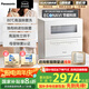 松下（Panasonic）【國(guó)家補(bǔ)貼】洗碗機(jī)臺(tái)式三代 家用臺(tái)面獨(dú)立5套納諾怡除菌 母嬰認(rèn)證80℃高溫?zé)犸L(fēng)烘干 【K1Y Pro三代升級(jí)款】升級(jí)AI智能洗 K3Y