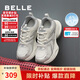 百麗銀色新款老爹鞋女商場(chǎng)同款休閑鞋B4P1DCM4 灰色 37