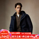 Scofield【防水90鵝絨】男裝24年冬季新款時尚休閑保暖連帽羽絨服 藏青色 L (175)