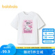 巴拉巴拉兒童短袖女童t恤2025夏裝【hellokittyIP商場同款】202225117018