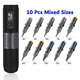2025紋身機套裝充電紋身筆馬達一體機割線(xiàn)打霧多功能刺青工具 P2紋身筆+混針10pcs