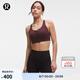lululemon丨Energy 女士高支撐前拉鏈運(yùn)動(dòng)內(nèi)衣 速干芯吸 LW2DQ5S 李子暗紫 L /38C