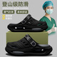 FOURDATRY醫生專(zhuān)用EVA手術(shù)室拖鞋男士2025新款夏季外穿洞洞鞋防臭防滑涼拖 6626洞洞鞋-黑色 42 -43