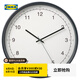 宜家（IKEA）TAGGAD塔嘉德靜音石英機(jī)芯掛鐘38厘米白色灰色現(xiàn)代實用 掛鐘白色/灰色38cm 其他