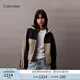 Calvin KleinJeans【防風(fēng)防水】25春夏女士ck戶外登山拼色連帽外套47B508G PCZ-月桂棕/藏青 M