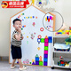 BIBK兒童畫(huà)板 磁力雙面涂鴉寶寶帶磁性寫(xiě)字板中國產(chǎn)韓式畫(huà)板支架式壁掛落地木質(zhì)邊框家用黑板幼兒繪畫(huà) 小號房型雙面板，無(wú)底托 贈豪華禮包
