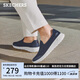 斯凱奇（Skechers）男鞋夏季2025年新款一腳蹬健步鞋透氣休閑運(yùn)動(dòng)鞋216700