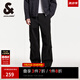 杰克·瓊斯（JACK&JONES）降落傘兵褲男夏季工裝褲涼感男褲略寬松休閑褲輕薄款潮流褲子 E40黑色 33 180 33