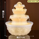 水之妙八方來(lái)財風(fēng)水輪水晶球轉珠流水擺件循環(huán)水小噴泉輕奢高級開(kāi)業(yè)禮品 2438-大號