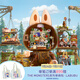 POP MART泡泡瑪特 THE MONSTERS森林秘密基地系列拼搭積木Labubu拉布布 套裝(含五款)