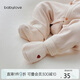 babylove新生兒腳套春秋款嬰兒護(hù)腳鞋套男女寶寶襪套純棉四季襪子