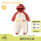 巴拉巴拉balaOne童裝兒童羽絨服連體衣2025冬裝哈衣爬服萌趣208425120204