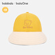 巴拉巴拉balaOne童裝兒童帽子女童軟檐帽全棉舒適精致刺繡萌208325160202