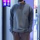 阿迪達斯 （adidas）衛(wèi)衣外套男士春秋季運動服武極系列半拉鏈套頭衫上衣HY5848 HY5848藍色  L