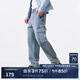 杰克·瓊斯（JACK&JONES）衣服男裝907寬松牛仔褲男錐形工裝褲微彈淺色褲子潮流品牌男褲 C40淺牛仔藍(lán) 常規(guī) C40淺牛仔藍(lán) M （175)RW