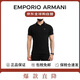 安普里奧·阿瑪尼（Emporio Armani）EA7夏季新款運動潮流休閑男短袖t恤polo衫8N1FB41JPTZ 黑色 2XL