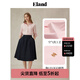 ELAND【公式襯衫】衣戀襯衫女純色棉感舒適長袖襯衣2025秋季新款 淺粉色(26)L/Pink S 160