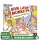 五只小猴子在床上跳 英文原版繪本 Five Little Monkeys Jumping on the Bed 廖彩杏書單 送音頻