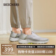 斯凱奇（Skechers）【甄子丹同款】閃穿鞋男士夏季健步鞋休閑運動(dòng)鞋216278