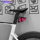 潮思匯公路車(chē)山地車(chē)自行車(chē)亞克力車(chē)尾裝飾牌座管支架破風(fēng)掛牌趣味飾品牌 自由(帶支架) 現貨【7.5*9cm】配工具