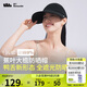 蕉下（beneunder）棒球帽子遮陽帽女鴨舌帽黑膠大檐防曬帽防紫外線百搭BM530黑