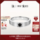 DR節(jié)日禮物情侶戒指男YOU&ME黑騎士鉆石對(duì)戒鉑金 七夕禮物 10分黑鉆