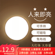大頭人（datouren）人體感應(yīng)燈充電床頭燈臥室光控?zé)魳堑佬P(guān)櫥柜燈充電感應(yīng)小夜燈