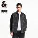 杰克·瓊斯（JACK&JONES）春秋季休閑長(cháng)袖襯衫男襯衣式薄外套合集 225162001中灰牛仔 M 17