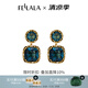 翡拉拉Fellala靈石新款原創(chuàng)個(gè)性耳釘歐美復(fù)古耳環(huán)時(shí)尚氣質(zhì)耳墜耳飾禮物 商場(chǎng)同款