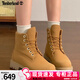 Timberland添柏嵐女鞋休閑鞋秋冬戶外徒步防潑水皮革耐磨踢不爛大黃靴A245E A245E231 38
