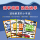 小紅花 交通工具貼紙游戲思維邏輯訓(xùn)練兒童汽車貼紙書2-3-6歲貼貼畫寶寶繪本益智專注力訓(xùn)練早教貼貼書 全4冊