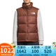the North Face北面美版1996 RETRO NUPTSE羽絨馬甲男女款700蓬(鴨絨鵝絨隨機(jī)) NF0A3JQQ男款6S2-紅棕色 L