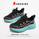 ABC KIDS兒童跑步鞋秋季童鞋男童女童校園戶(hù)外運動(dòng)鞋3558黑/桔色32