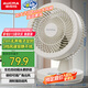 澳柯瑪空氣循環(huán)扇/安靜定時(shí)家用臥室床頭輕音電風(fēng)扇/臺(tái)式小風(fēng)扇辦公室落地電扇廚房/桌面小型臺(tái)扇R910(Y)