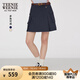 Teenie Weenie小熊女裝半身裙2025年夏季新款活力休閑潮酷工裝短裙 藏青色 S